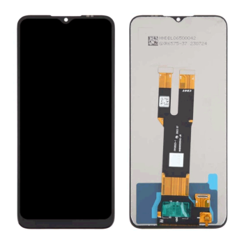 LCD screen complete for Nokia C32  - Color: Black