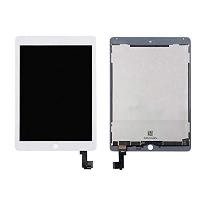 LCD Complete for Apple iPad Air 2 A1566/A1567 - Colour: White
