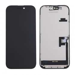 Οθόνη LCD JK INCELL με Μηχανισμό Αφής για iPhone 16 PLUS - Χρώμα: Μαύρο