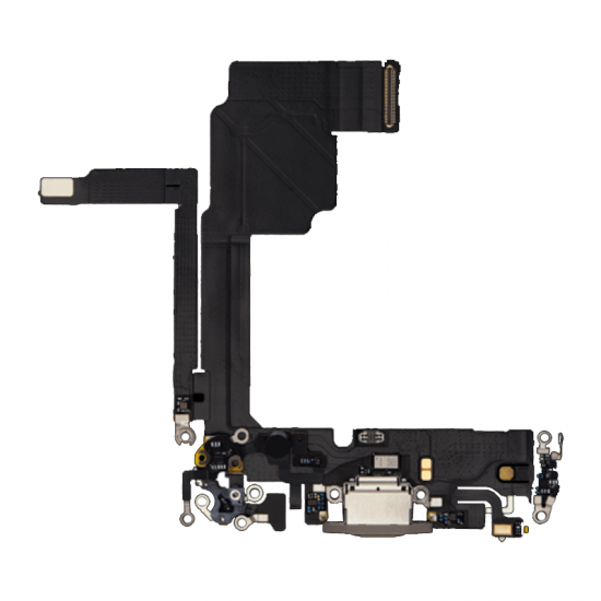 Καλωδιοταινία Φόρτισης / Charging Flex για iPhone 15 Pro - Χρώμα: Μαύρο Καλωδιοταινία Φόρτισης / Charging Flex για iPhone 15 Pro - Χρώμα: Μαύρο
