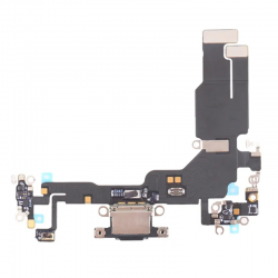 Καλωδιοταινία Φόρτισης / Charging Flex για iPhone 15  - Χρώμα: Μαύρο