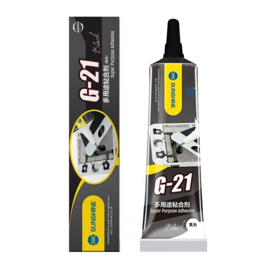 Sunshine G-21 50ml Μαύρη Κόλλα Πολλαπλών Χρήσεων Sunshine G-21 50ml Μαύρη Κόλλα Πολλαπλών Χρήσεων
