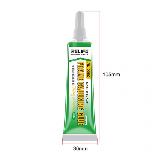 RELIFE RL-035C Mobile phone frame caulking glue/Transparent/15ML RELIFE RL-035C Mobile phone frame caulking glue/Transparent/15ML