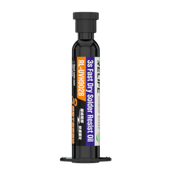 RELIFE RL-UVH902B 3S quick dry solder mask black RELIFE RL-UVH902B 3S quick dry solder mask black