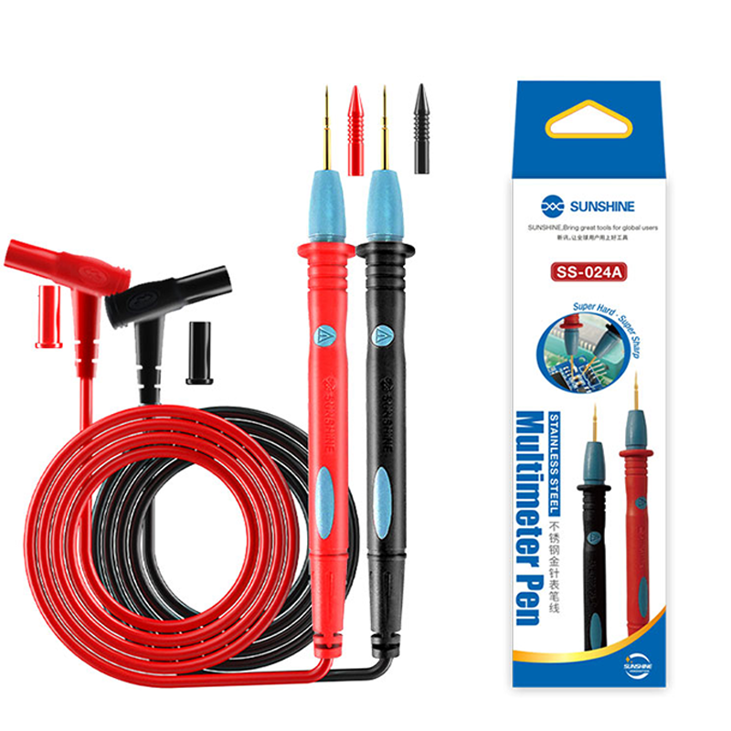 SUNSHINE SS-024A  Stainless steel gold needle multimeter pen