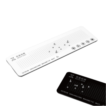 Screw organizing magnetic mat
