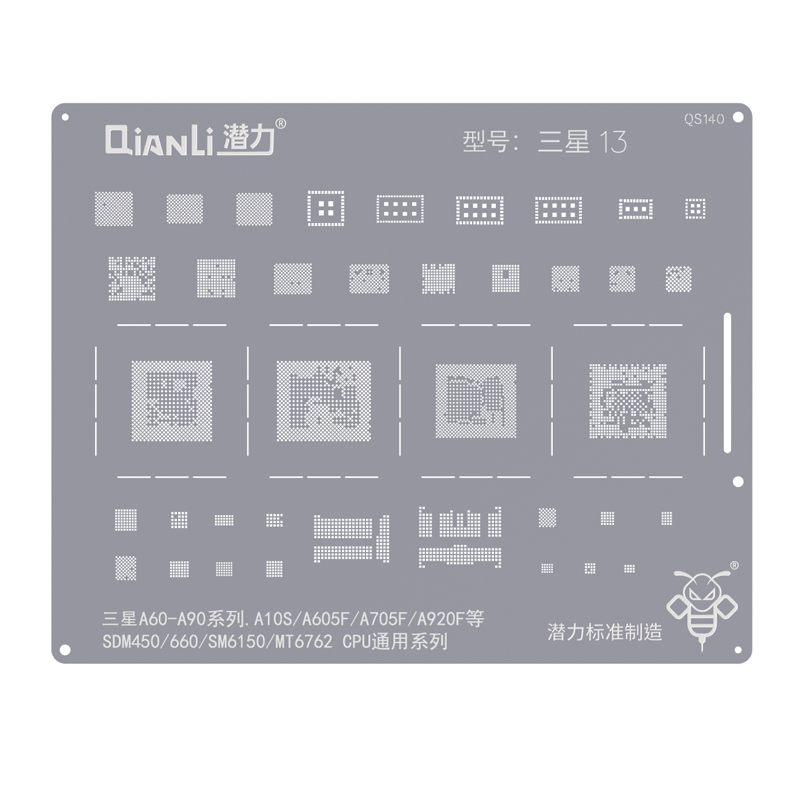 Qianli QS140 Stencil for Samsung Galaxy A60-A90 CPU