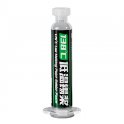 138°C low melting piont solder paste 30g （Tube）