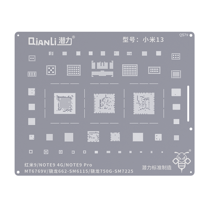 Qianli QS79 Stencil Reballing for Xiaomi Redmi 9 /Note 9 /9 Pro