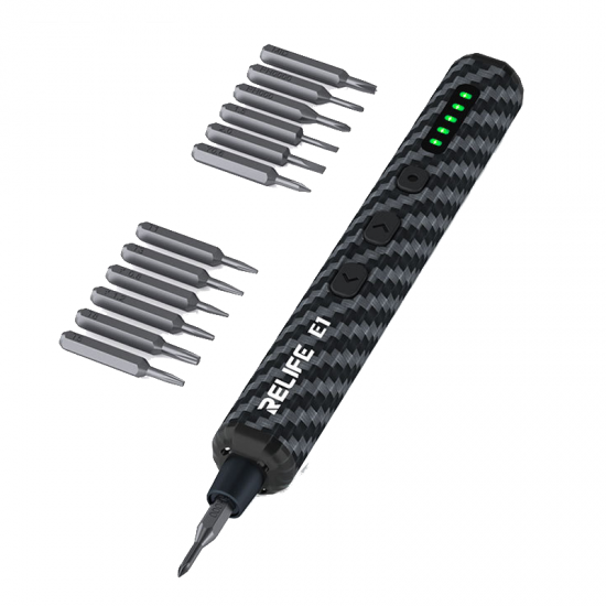 RELIFE E1 Carbon fiber electric screwdriver set RELIFE E1 Carbon fiber electric screwdriver set