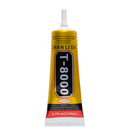 T8000 Zhanlida Κόλλα σιλικόνης διάφανη / Silicon Glue Clear 110ml T8000 Zhanlida Κόλλα σιλικόνης διάφανη / Silicon Glue Clear 110ml
