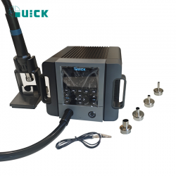QUICK 861 Pro Smart Σταθμός με Θερμό αέρα αποκόλλησης  (Ευρωπαϊκή πρίζα)