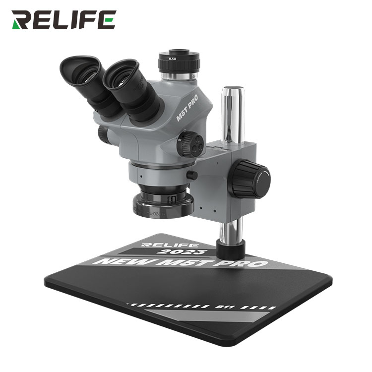 REFILE RL-M5T Pro-B11  Trinocular Microscope / 0.5X CTV interface 