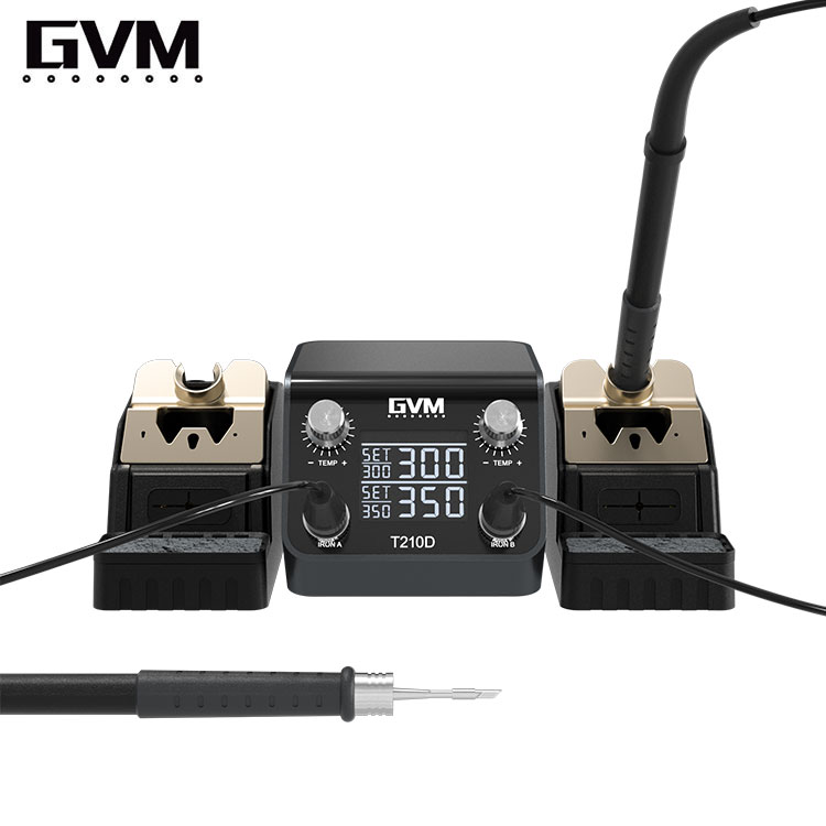 GVM T210D Soldering double Station 