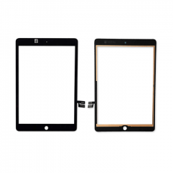 Μηχανισμός Αφής Touch Screen με Κεντρικό Κουμπί για iPad 10.2 7th Gen A2197 / A2198 / A2200 - Χρώμα: Μαύρο