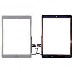 Μηχανισμός Αφής με Κεντρικό Κουμπί / Touch Screen with Home Button για iPad 6 A1893 / A1954 - Χρώμα: Λευκό