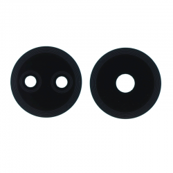 Σετ Τζαμάκι κάμερας (camera lens)  για Xiaomi Redmi note 13C- Χρώμα: Mαύρο