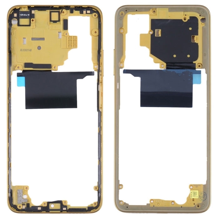 Middle Frame for Xiaomi POCO M4 PRO 4g-Color: Yellow