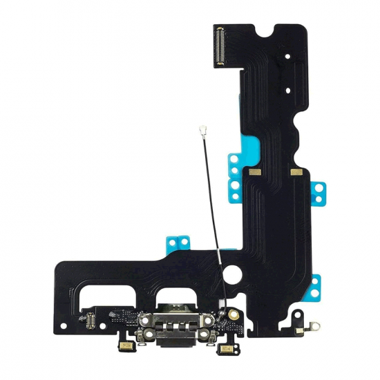 Καλωδιοταινία Φόρτισης / Charging Flex για iPhone 7 Plus - Χρώμα: Μαύρο