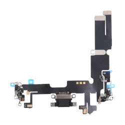 Καλωδιοταινία Φόρτισης / Charging Flex για iPhone 14 Plus  - Χρώμα: Μαύρο