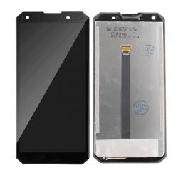 OEM Οθόνη LCD με Μηχανισμό Αφής για Blackview BV9500 plus  - Χρώμα: Μαύρο