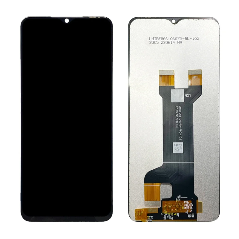 LCD and touch screen for ZTE Blade A73 5G - color: Black