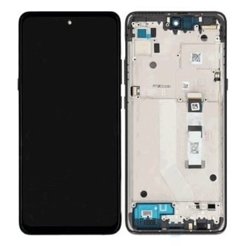 LCD and touch screen with Frame  for Motorola Moto G 5G  - color: Black