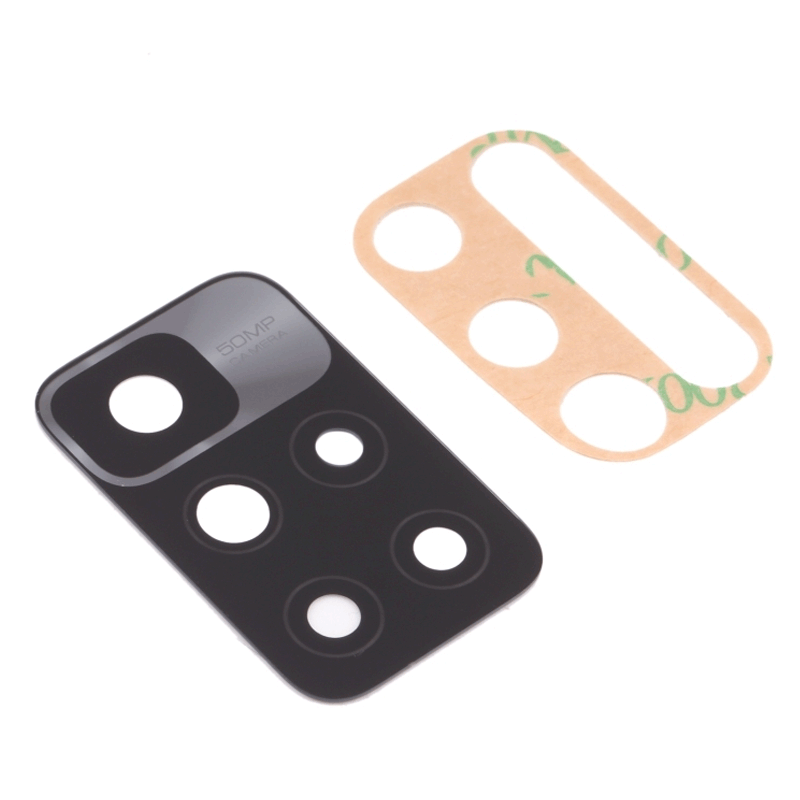 Camera glass for Xiaomi REDMI 10  - Color: Black