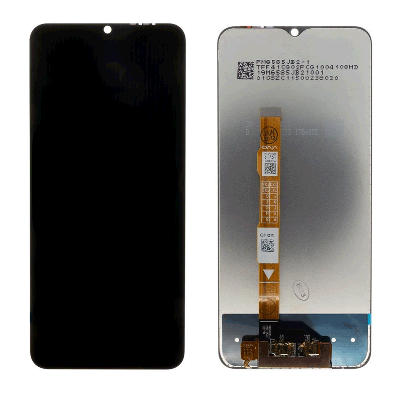 OEM LCD Complete for Vivo Y35 - Color: Black