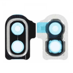 Γνήσιο Πλαίσιο για Τζαμάκι Καμέρας / Camera Lens Frame για Samsung Galaxy A20e A202F GH98-44338B- Χρώμα: Λευκό