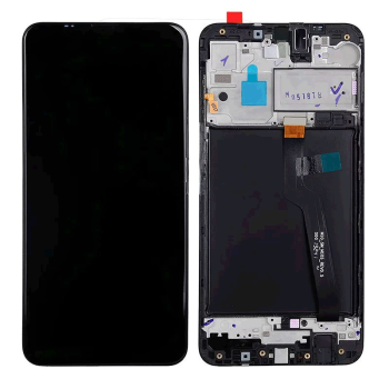 Incell LCD and touch screen with Frame for Samsung Galaxy A10 A105 - color: Black