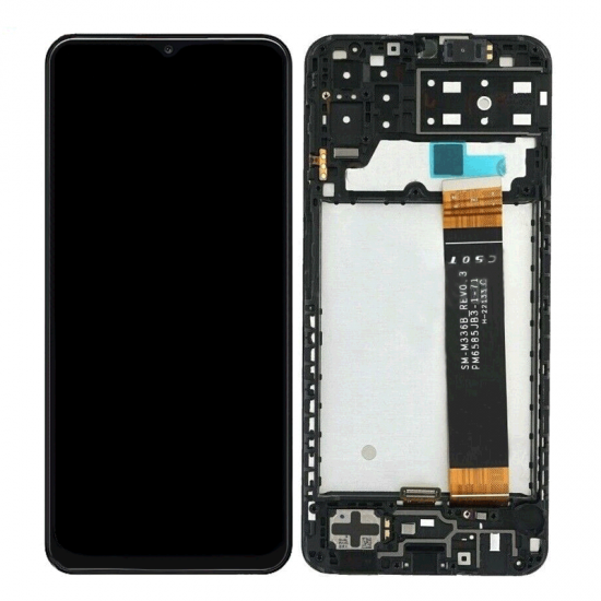 OEM Οθόνη LCD με Μηχανισμό Αφής με Πλαίσιο για Samsung Galaxy A13 5G A137 - Χρώμα: Μαύρο OEM Οθόνη LCD με Μηχανισμό Αφής με Πλαίσιο για Samsung Galaxy A13 5G A137 - Χρώμα: Μαύρο