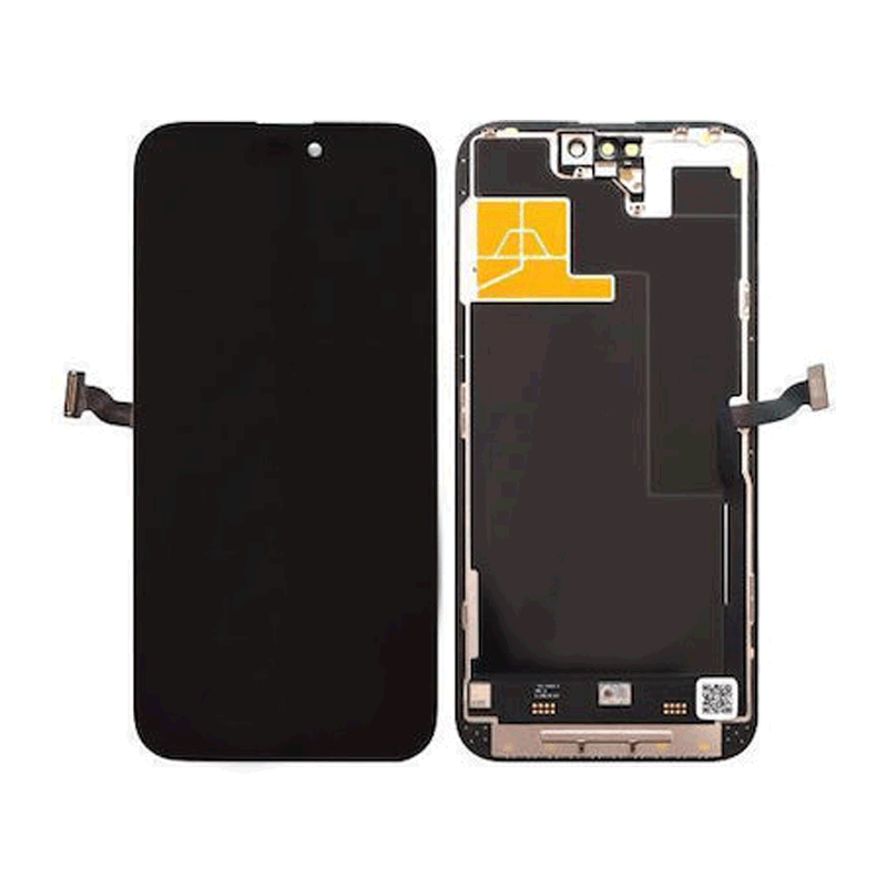 OEM LCD and touch screen for iPhone 14 Pro Max - color: Black