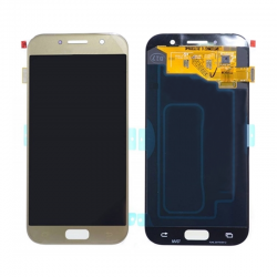 OLED Οθόνη LCD με Μηχανισμό Αφής Assembly για Samsung Galaxy J7 2017 J730F - Χρώμα: Χρυσό