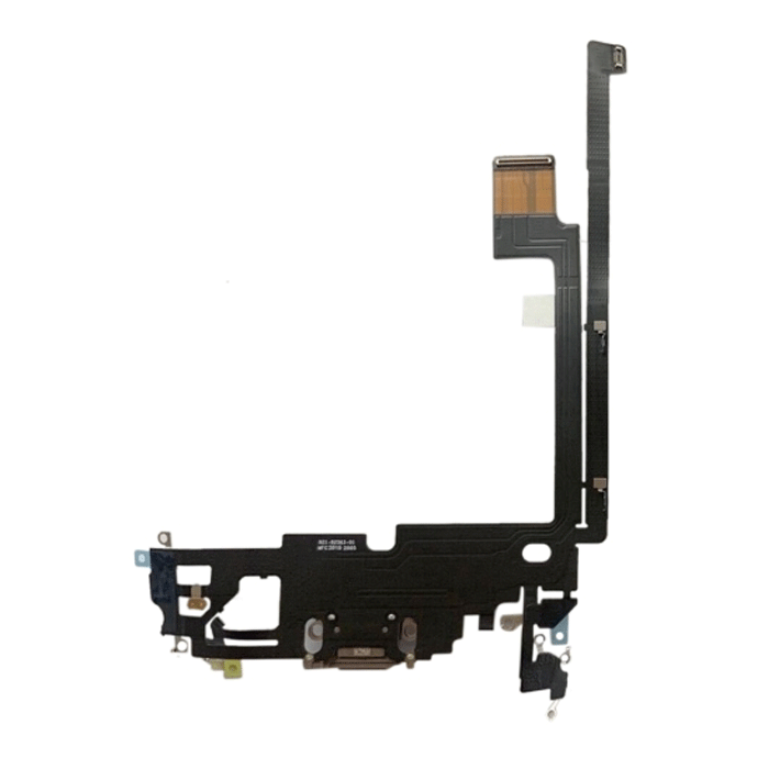 Charging Flex For Iphone 12 Pro Max - Color: Black