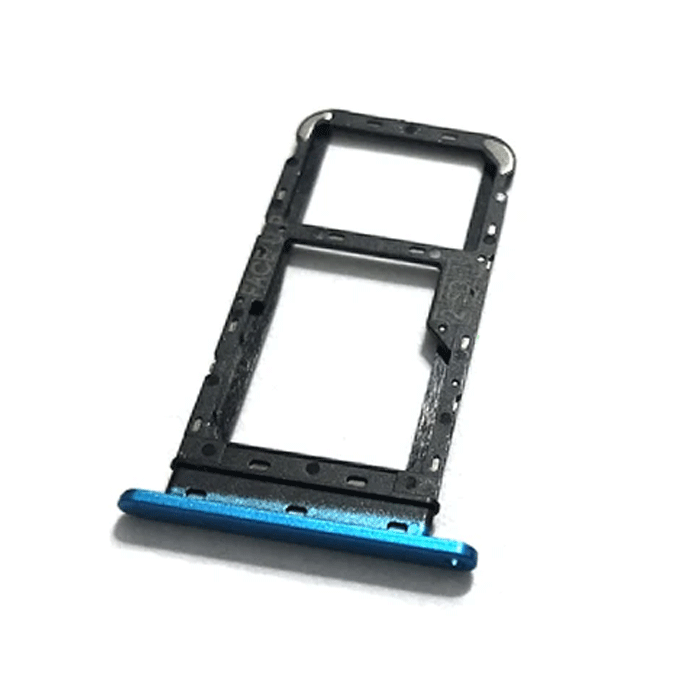 SIM Tray for Motorola E7i POWER - Color: Blue