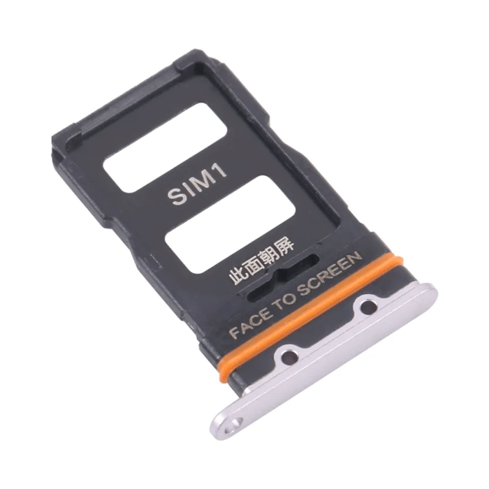 SIM Tray for XIAOMI 12 5G - Color: Grey