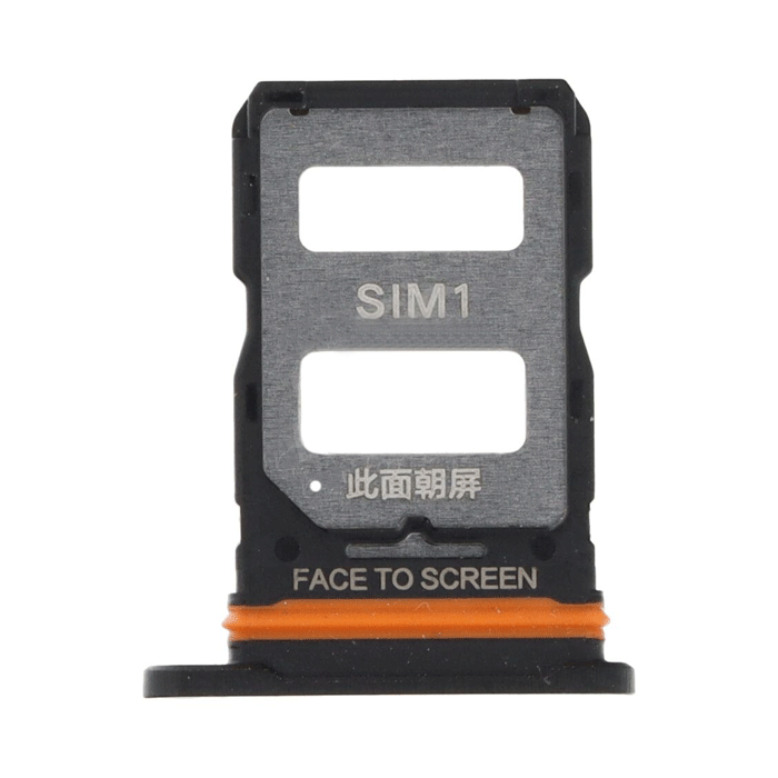 SIM Tray for XIAOMI 12 LITE 5G - Color: Black