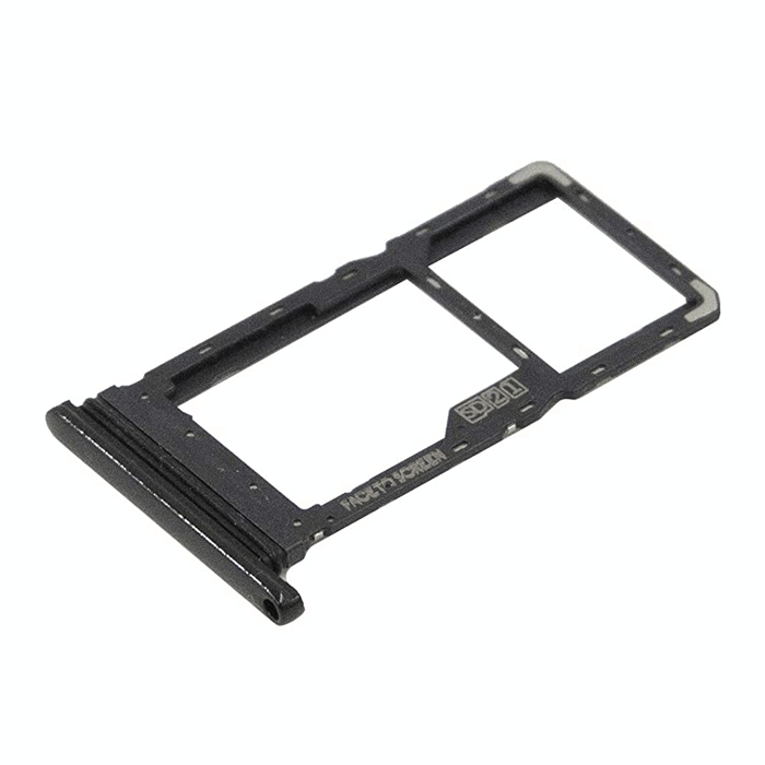 SIM Tray for Motorola G8 PLAY - Color: Black