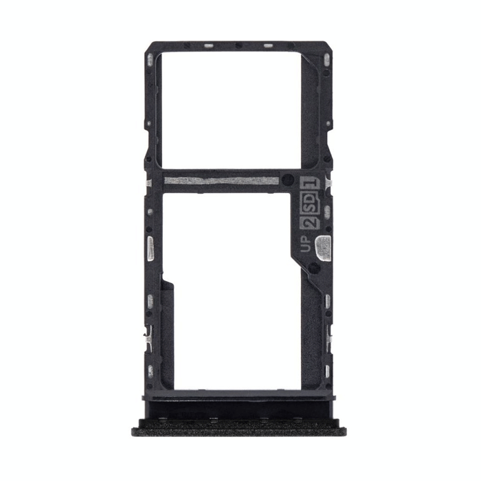 SIM Tray for Motorola G30 - Color: Black