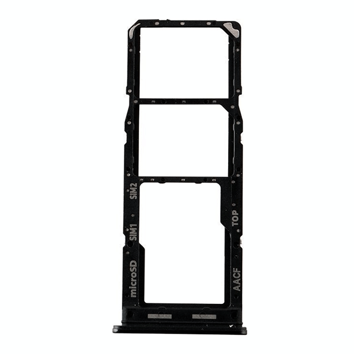SIM Tray for Samsung Galaxy A137 - Color: Black