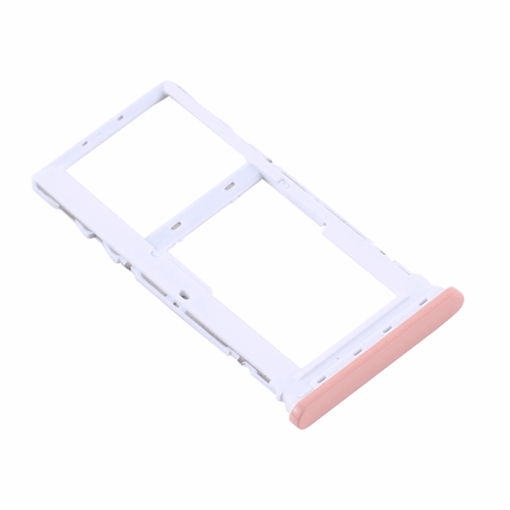 SIM Tray for Motorola G9 PLAY - Color: Pink